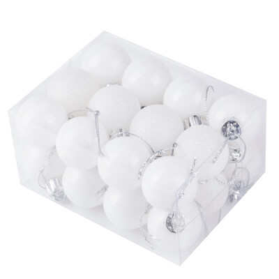 

Christmas Xmas Tree Ball Bauble Hanging Party Wedding Ornament Decor 24Pcs 30mm
