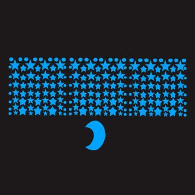 

Star Moon Snowman Luminous Art Stickers Glowing In The Dark Xmas Wall Sticker