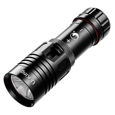 

UKing ZQ-X960 CREE XM-L2 1200LM Underwater 100m Diving Flashlight Torch