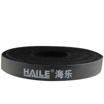 

Haile ZD-1 H-5M Free Crop Velcro Back-to-Back Belt Belt Striped с 5m Black 12 * 5000mm