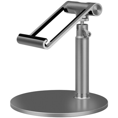 

MOMAX iStand Pro Tablet PC Держатель / подставка из алюминиевого материала Silver