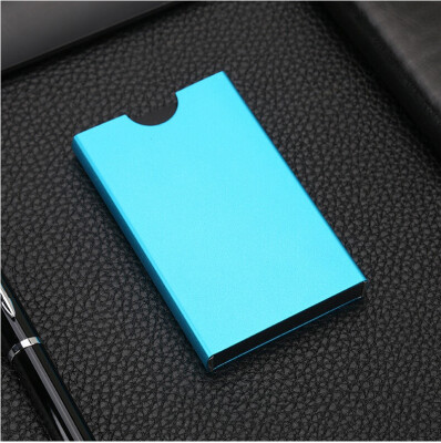 

Men Aluminum ID Credit Card Holder RFID Protector Money Wallet Clip Card Case