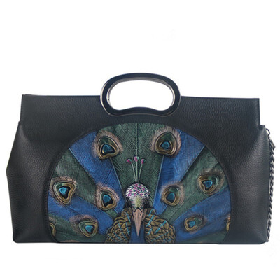 

Ladies Genuine Leather Bags For Women First layer cowhide Luxury Handbags Female Flower Embossed Messneger Bag Brand Totes Bolsa