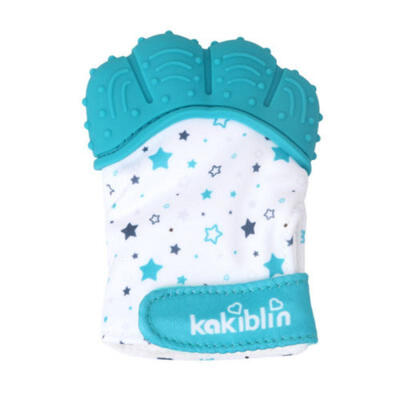 

Baby Kids Silicone Teething Mitten Teething Glove Candy Wrapper Sound Teether