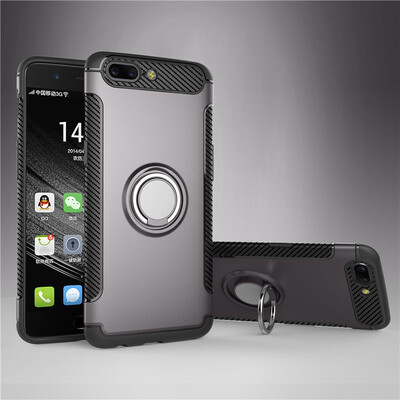 

Fivice One plus 5 case PC metal ring shell magnetic car bracket TPU phone case