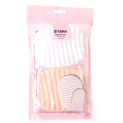 

Nica pearl oval-shaped wash flutter two installed washbasin pearl suede sponge remover cleaning wash flutter NK0011