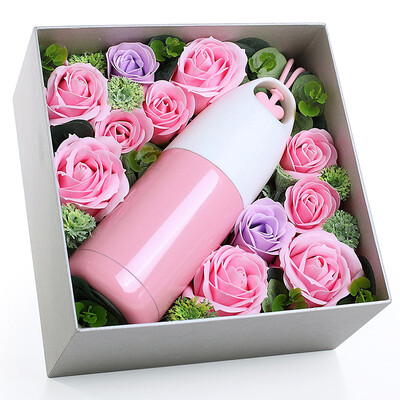 

AD121 rose cup set to send girlfriend girl girl girlfriend mother birthday gift 520 gift mother festival Valentine&39s Day gift gift practical creative romantic gift