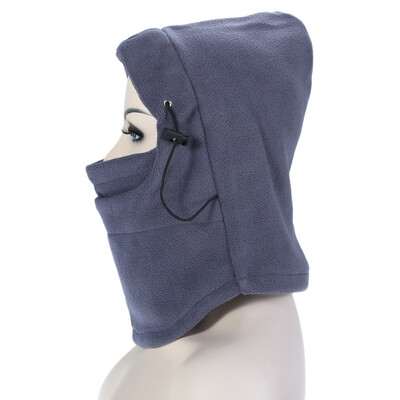 

Multifunctional Full Face Cover Mask Three Balaclava Knit Hat Winter Fleece Stretch Snow mask Beanie Hat Cap Warm Face Neck masks
