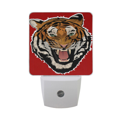 

ALAZA LED Night Light With Smart Dusk To Dawn SensorTiger Head Plug In Night Light