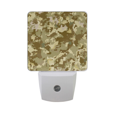 

ALAZA LED Night Light With Smart Dusk To Dawn SensorCamouflage Plug In Night Light