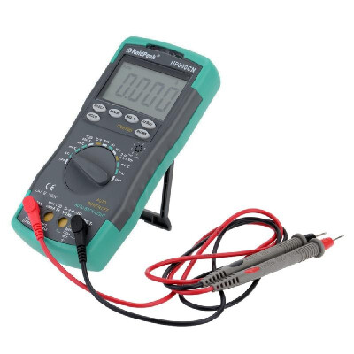 

NCV Detector DC AC Voltage Current Meter Resistance Diode Capaticance Tester Temperature Meaurement Auto Range HoldPeak HP-890CN