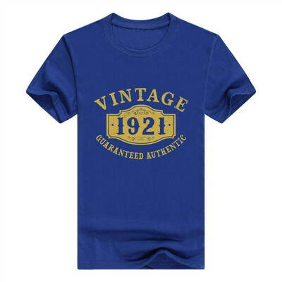 

1921 Authentic 97 Years Old 97th B-Day Birthday Gift Mens T-Shirt