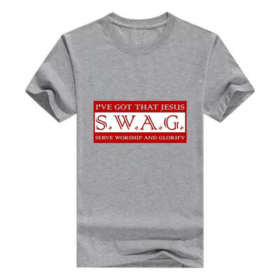 

Christian Religious Men Tshirt Ive Got That Jesus Swag