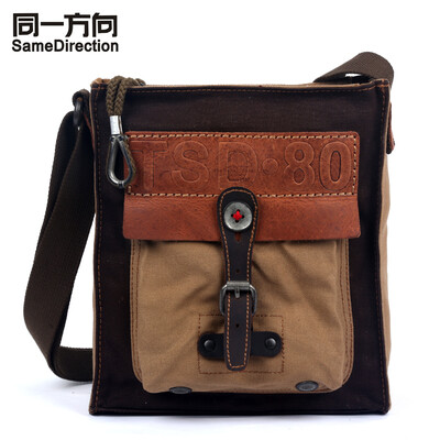 

Canvas ледер Crossbody Bag чанна великой гражданской Vintage Messenger Bags Postman Large Shoulder Bag Office Laptop Case