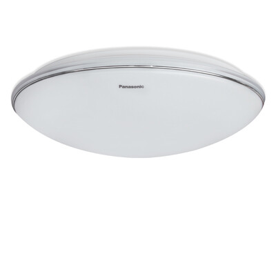 

Panasonic HHLA1625CBW01 LED light ceiling lamp living room bedroom lamp silver decorative belt 19W