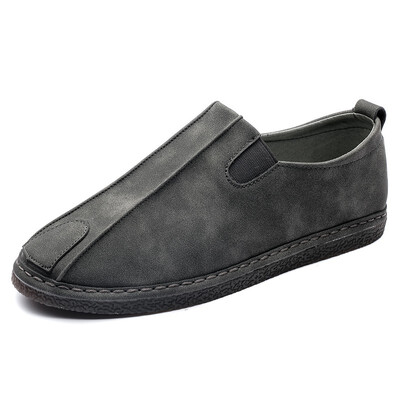 

Tide shoes British wind a pedal retro shoes scrub lazy peas shoes mens wild personality casual shoes