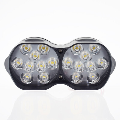 

1pcs motorcycle headlamp 12v 18led super bright motorcycle fog lamp car spotlight waterproof auxiliary driving lamp headlamp