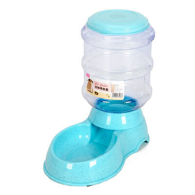 

Kano carno dog feeder cat bowl dog bowl feeding machine automatic feeder pet supplies blue 35L