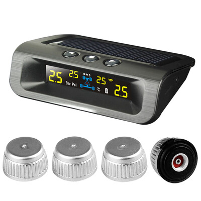

Small flying SPY tire pressure monitoring K5 solar wireless external color screen
