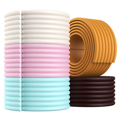 

Bang Bang pig (BabyBBZ) children's anti-collision strip baby safety protection thickening enhanced multi-function anti-collision strip 4 meters rice white BBZ-07S