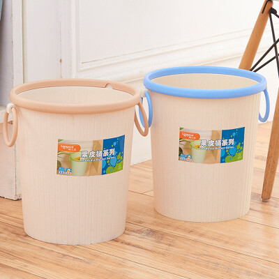 

Longshida LONGSTAR Large bag Peel bucket with handle Trash color random LA-29