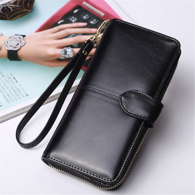 

Fashion Lady Women Leather Clutch Wallet Long Card Holder Case Purse Handbag Hot