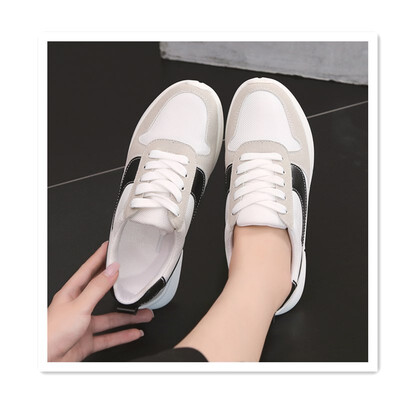 

2018 autumn shoes new womens shoes flat student sports shoes Korean version of the trend of leisure travel running shoes womens