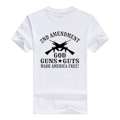 

2nd Amendment-God Guns Guts Patriotic T Shirt