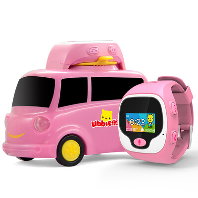 

Ubbie magic watch car version pink mobile charge outside the expansion speaker car base can learn to call the positioning of the smart bracelet children&39s phone watch