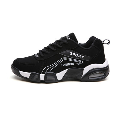 

New sports shoes mens shoes in autumn 2018 Korean fashion casual shoes Joker mens thick soles increased running shoes