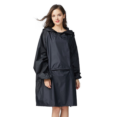 

Diliba Womens Raincoat Hooded Raincoat Jacket Lightweight Reusable Outdoor Hiking Camping Running Poncho