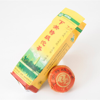 

Xiaguan Te Ji Tuo Cha * Premium Grade Puer Tea 2012 Raw 100g