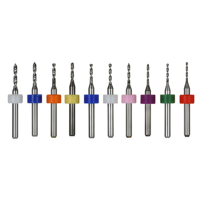 

10pcs Tungsten Carbide Micro Drill Bits Set Engraving Tools for PCB Circuit Board 11mm12mm13mm14mm15mm16mm17mm18mm