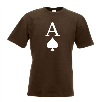 

Ace of Spades Playing Card T-Shirt Men Design Gift