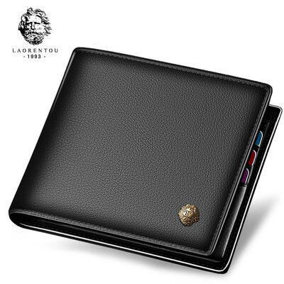 

Men genuine leather wallet card holder purse credit card case wallets