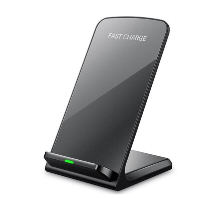 

10W Wireless QI Fast Charger Charging Stand Holder For Samsung Galaxy Iphone