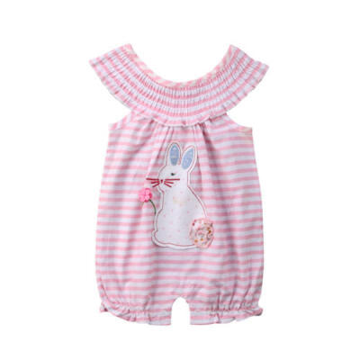 

Toddler Newborn Baby Girl Rabbit Bunny Romper Jumpsuit Bodysuit Outfits Clothes