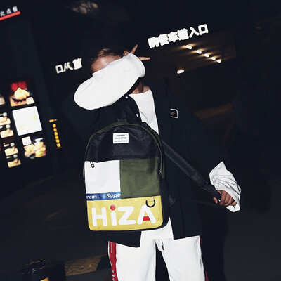 

Hong Kong style school style school style students backpack art&literature