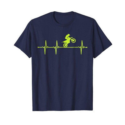 

Dirt Bike Motocross Heartbeat T-Shirt