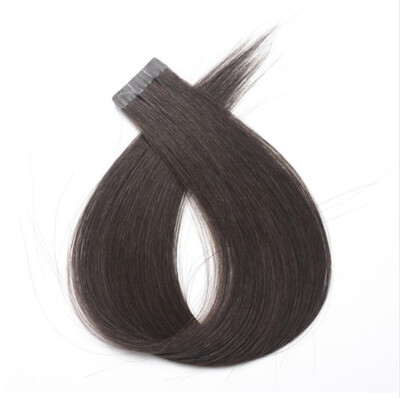 

Amazing Star Brazilian Virgin Hair Straight Human Hair Extensions Tap In Hair Color 1 1B 2 4 6 27 99J PU Hair 18 inch