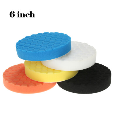 

5PCS Brand New 3" 80mm4" 100mm5" 125mm6" 150mm7" 180mm Car Polishing Pads Waxing Buffing Pad Sponge Kit Set for Car Polisher B