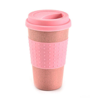 

UK Reusable Bamboo Fibre Ecoffee Cups Eco Friendly Travel Coffee Mugs 12oz 14oz