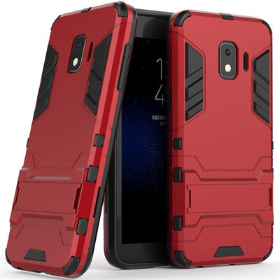 

Case for Samsung Galaxy J2 Core 5 inch 2 in 1 Shockproof with Kickstand Feature Hybrid Dual Layer Armor Protective Cover