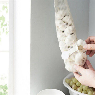 

Home Furnishing Hollow Breathable Hanging Storage Bag Vegetable Onion Kitchen