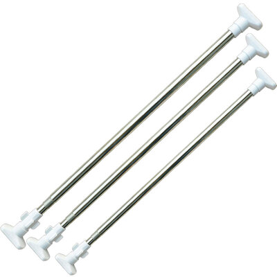 

Bingyou shower curtain rod free punching retractable stainless steel bathroom closet hanging curtain rod 130-250cm