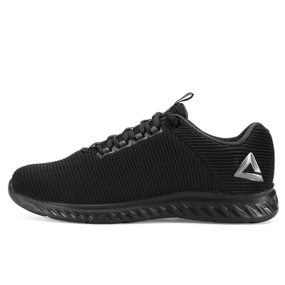 

PEAK mens shoes running shoes shock absorption wear lightweight comfortable casual light mens running shoes sports shoes DH830007 black 40 yards