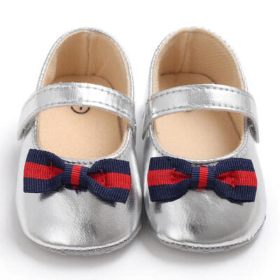 

Newborn to 18Months Baby Boy Girl Soft Sole leather Crib Shoes Sneaker Sandals