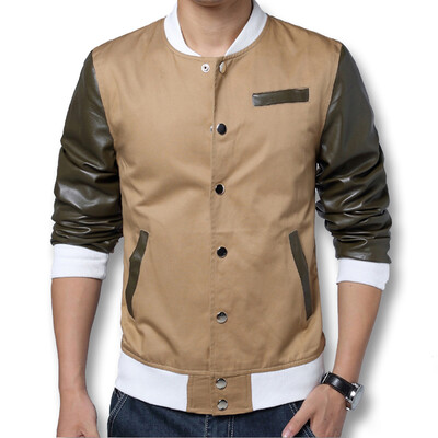 

Fashion New Arrivals Men Jackets 2016 Stand Collar Men Coats Spring Autumn Men Outwears Jackets Hot Sale Casual Slim Fits Jacket