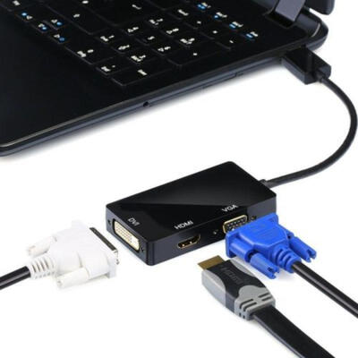 

Mini DisplayPort DP to HDMI VGA DVI Converter For Microsoft Surface Pro 1 2 3 4