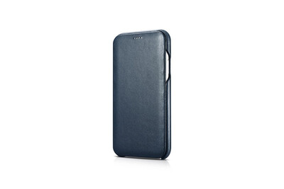 

Icarer for iPhone  MAX Case Genuine Leather Phone cases for APPLE  MAX Case Curved Edge Luxury Magnetic Closure Folio Cover